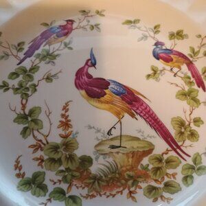 Spode "Chelsea Bird" pattern porcelain plate